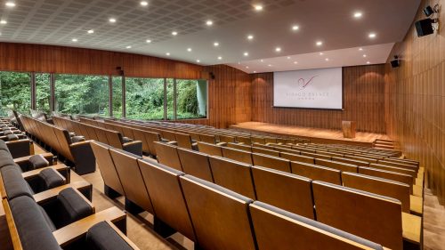 Vidago Palace Hotel Auditorium, a 264-seat conference theatre with natural light