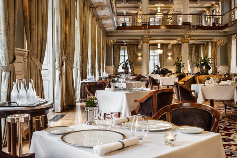 Vidago Palace Grand Ballroom, the Belle-Époque ceremonial ballroom and architectural anchor of the Vidago corporate event portfolio